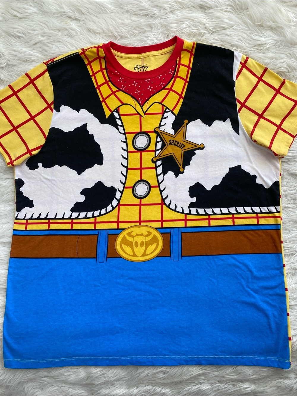 Disney | Toy Story | Men’s Sheriff Woody Costume T‑Shirt
